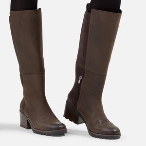 SOREL Cate Tall Waterproof Leather Boots